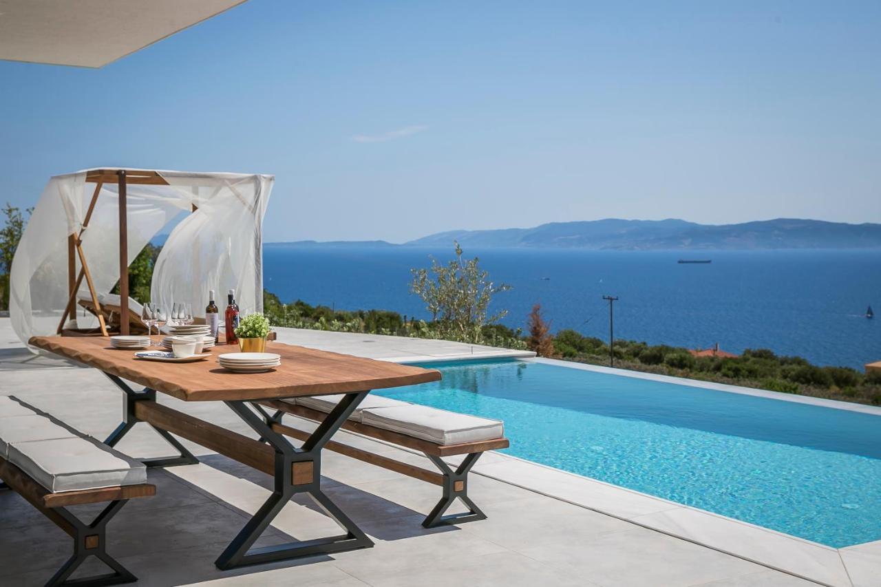 Oikos Boutique Residences Platíesz Kültér fotó